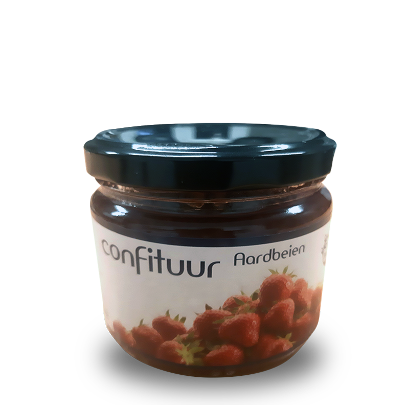 Confituur-aardbeien
